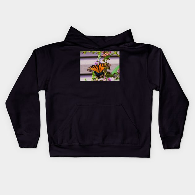 Stunning butterfly Kids Hoodie by PandLCreations